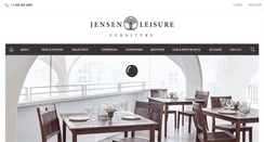 Desktop Screenshot of jensenleisurefurniture.com