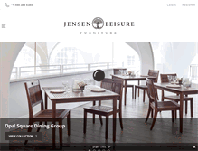Tablet Screenshot of jensenleisurefurniture.com